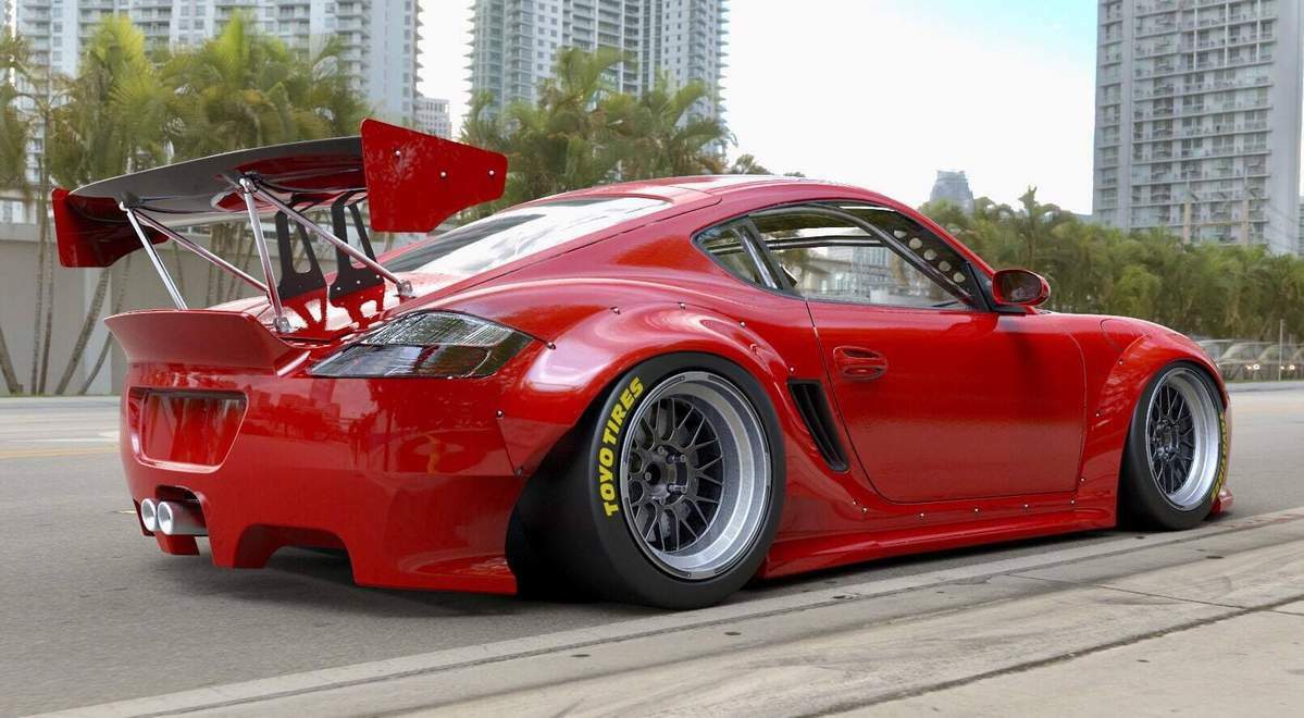 PandeM suitable for Porsche Cayman 987.1 V2