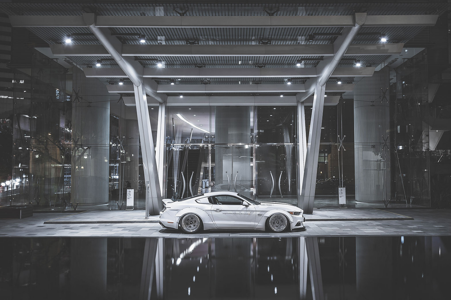 Liberty Walk LB-Works suitable for Ford Mustang