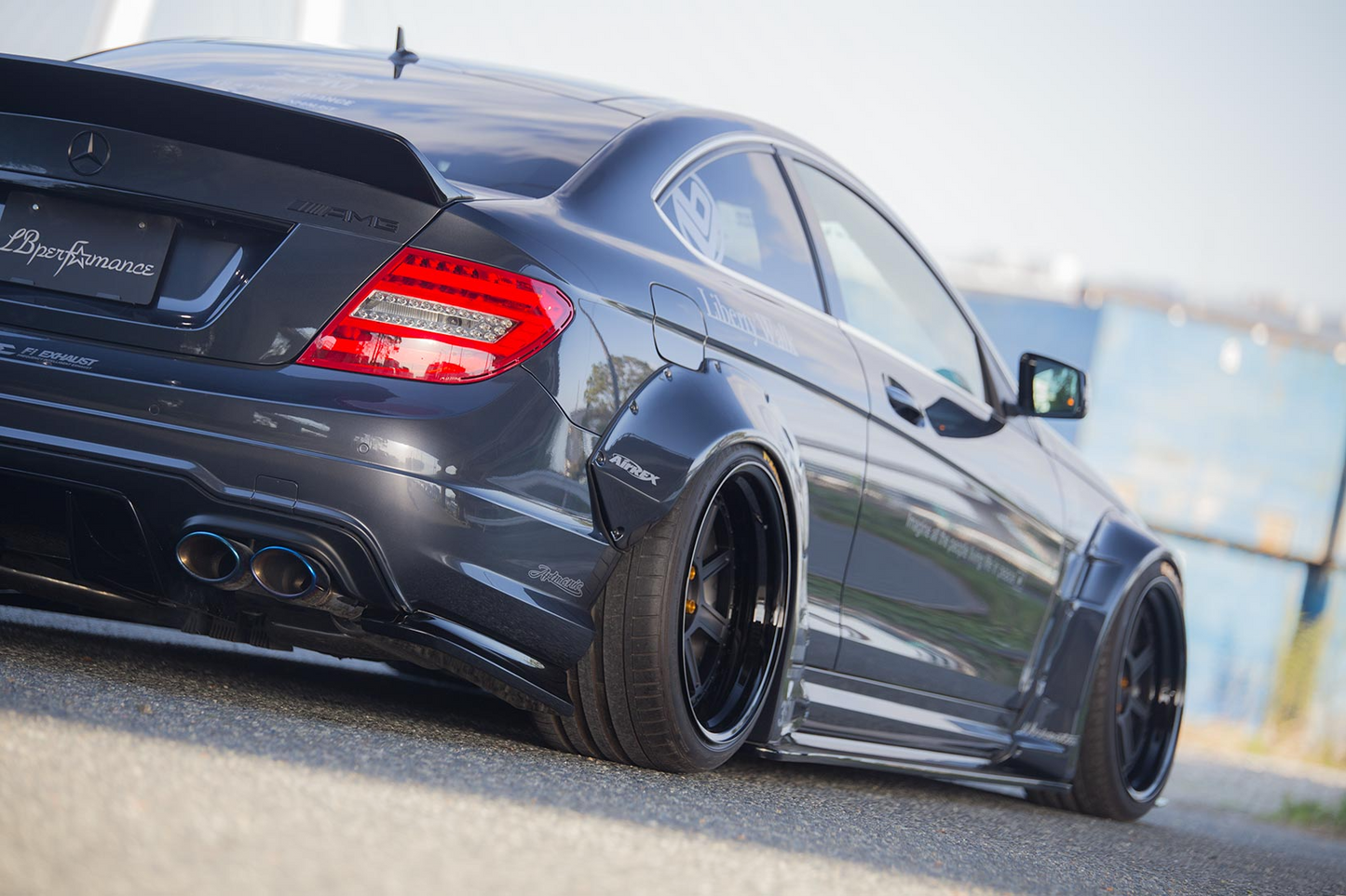 Liberty Walk LB-Works suitable for Mercedes Benz C63 Coupe & Sedan W204