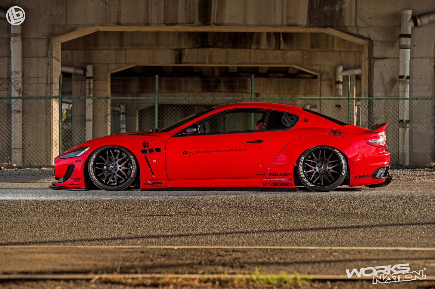 Liberty Walk LB-Works suitable for Maserati GranTurismo