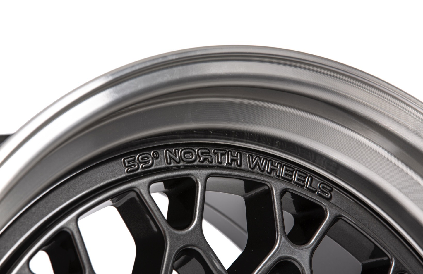 D-008 Gunmetal/Polished Lip