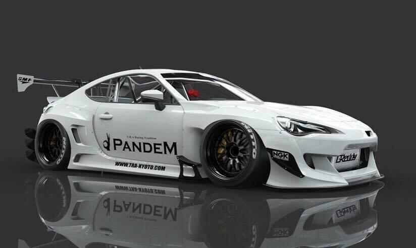 PandeM V3 Kit suitable for Toyota GT86 / Scion FRS / Subaru BRZ