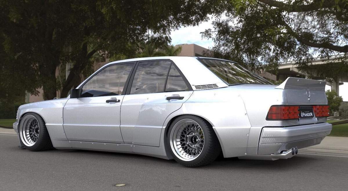 PandeM Kit suitable for Mercedes Benz 190E w201
