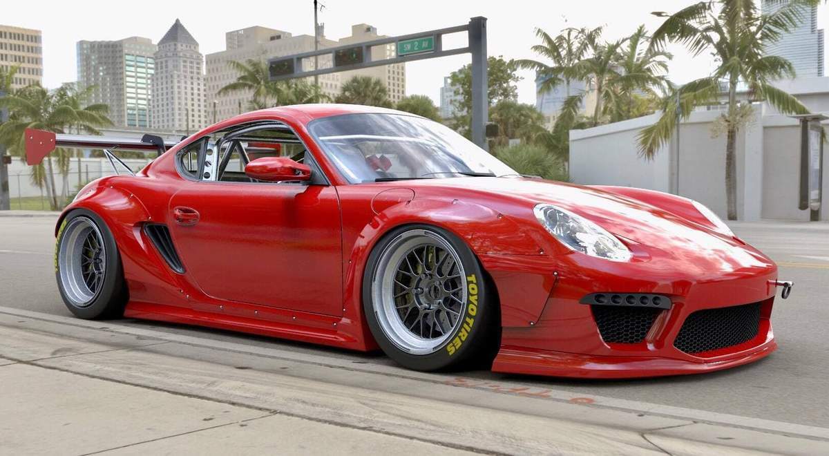 PandeM suitable for Porsche Cayman 987.1 V2