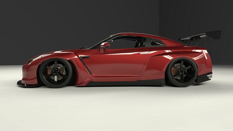 PandeM suitable for Nissan R35 GT-R V2