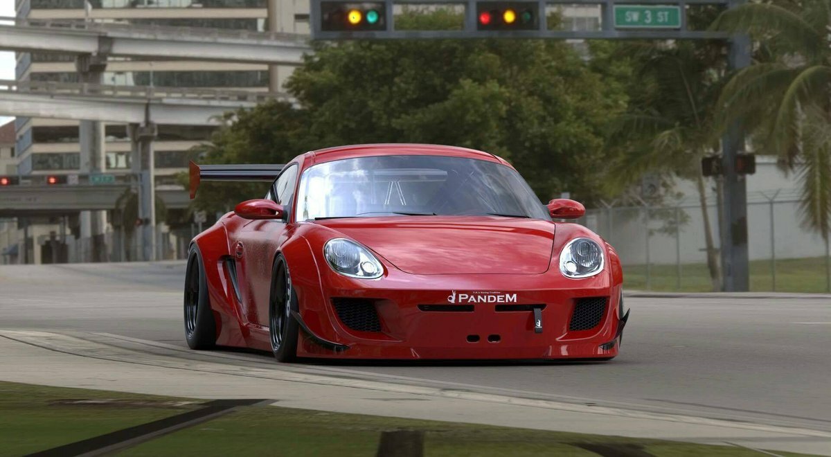 PandeM suitable for Porsche Cayman 987.1 V1 Kit