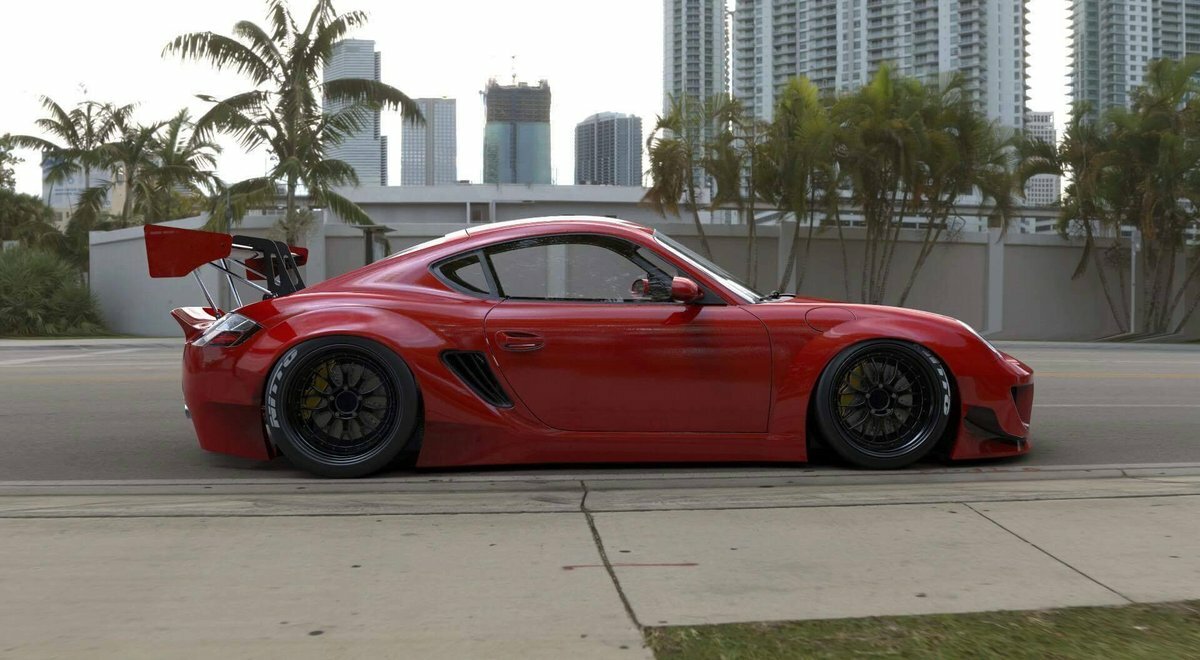 PandeM suitable for Porsche Cayman 987.1 V1 Kit