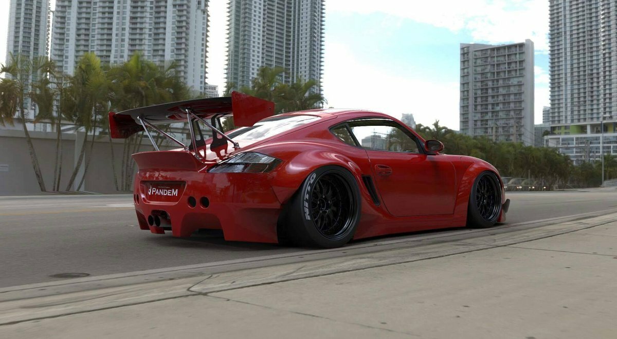 PandeM suitable for Porsche Cayman 987.1 V1 Kit
