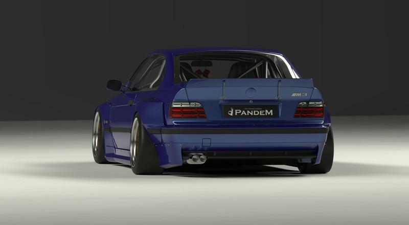 PandeM Aero Kit suitable for BMW E36 M3