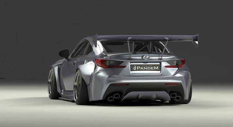 PandeM Widebody Kit suitable for Lexus RC-F