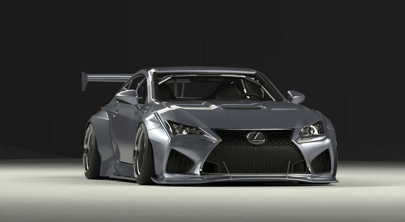 PandeM Widebody Kit suitable for Lexus RC-F