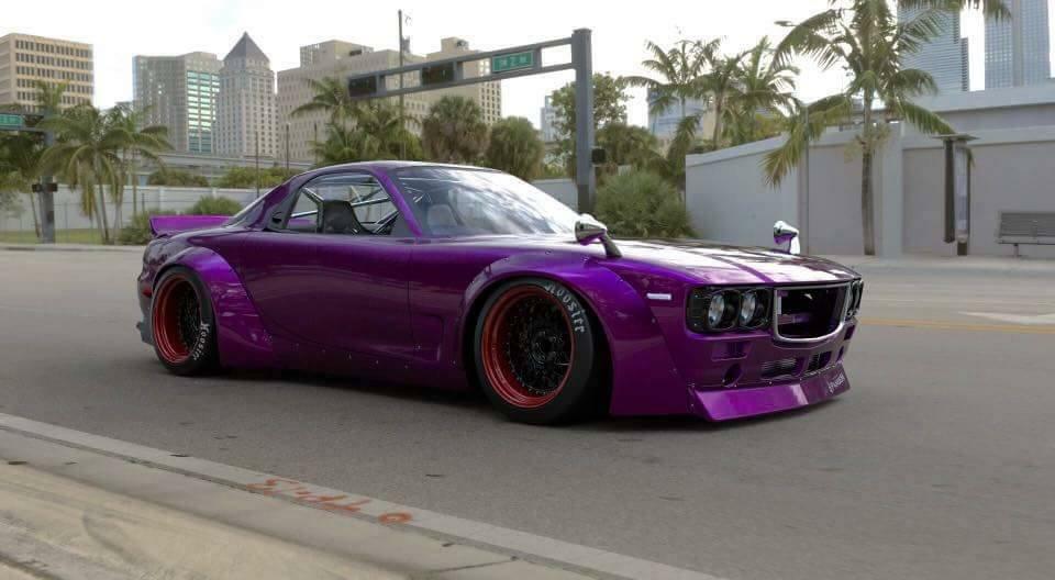 PandeM Widebody Kit suitable for Mazda Rx-7 FD3S BOSS