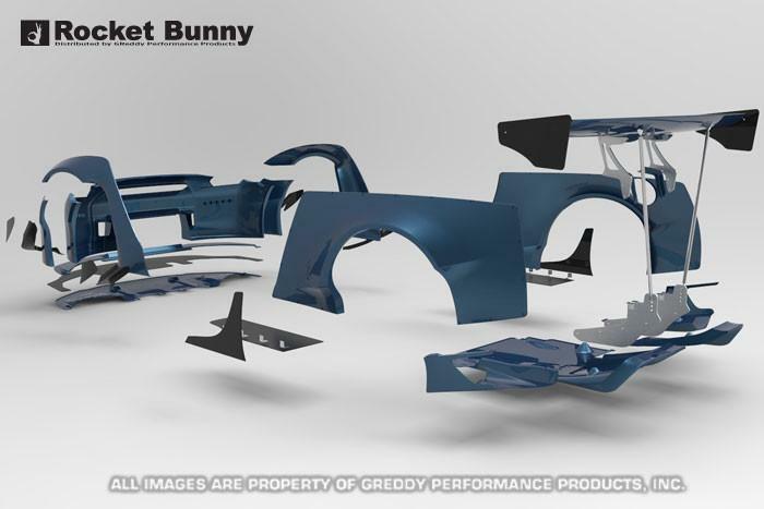 Rocket Bunny V1 Widebody Aero Kit suitable for Nissan GTR
