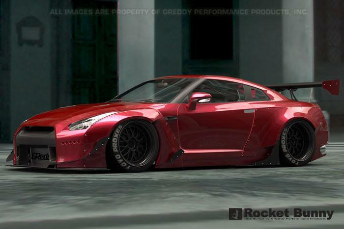 Rocket Bunny V1 Widebody Aero Kit suitable for Nissan GTR