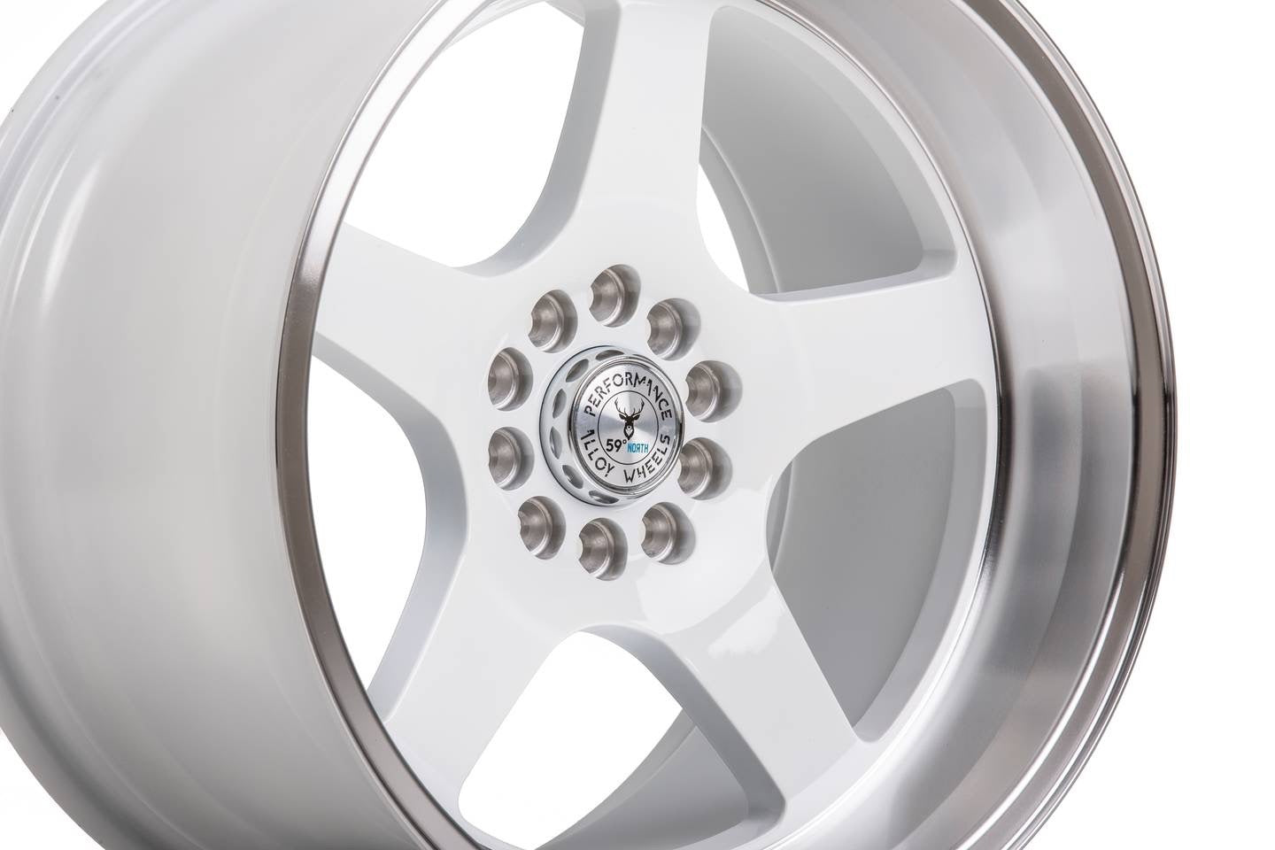 D-004 White/Polished Lip
