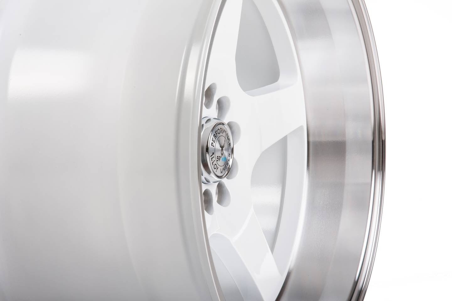 D-004 White/Polished Lip