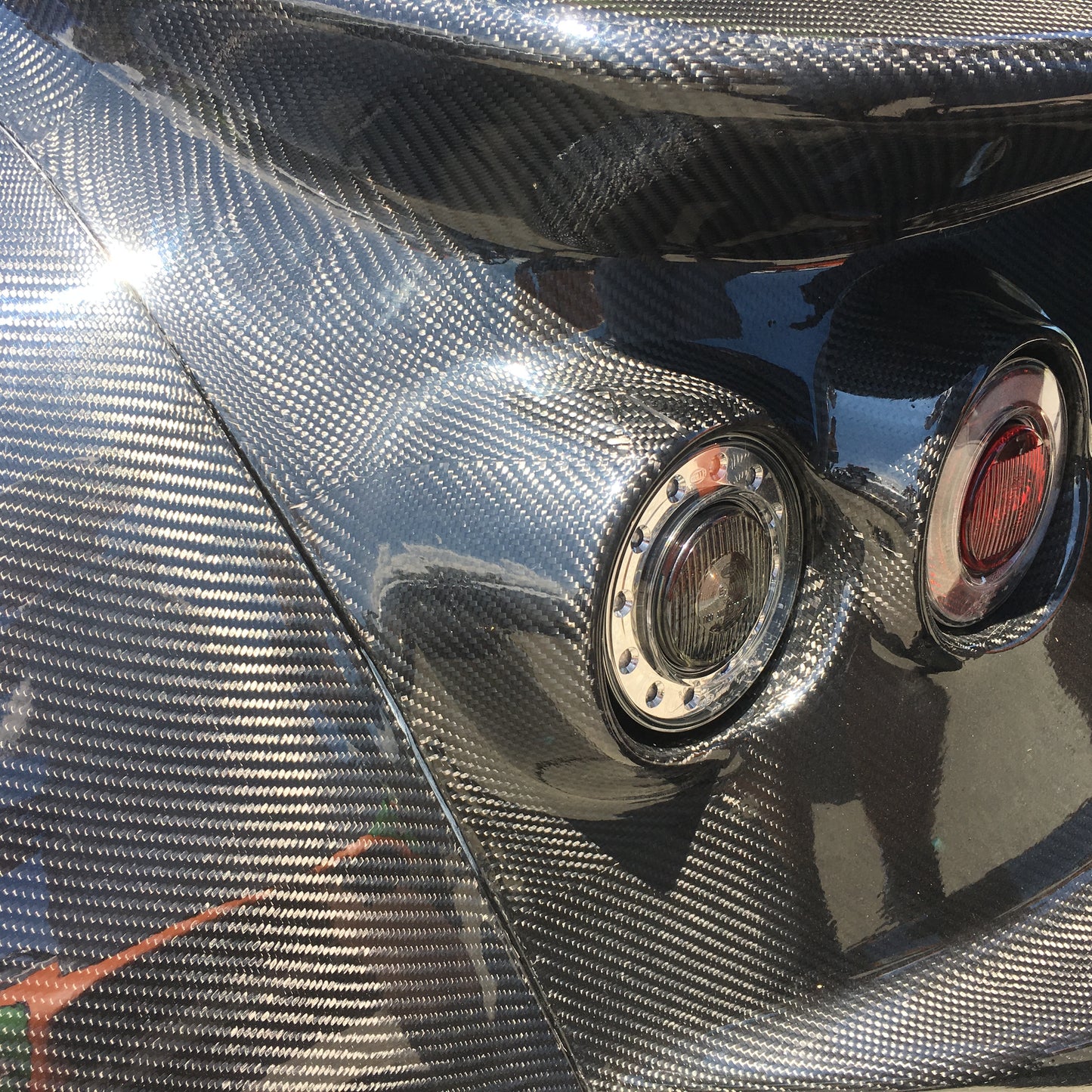 carbon rear center section FW style Westfield 
- hinteres Mittelteil in carbon im Westfield FW Stil