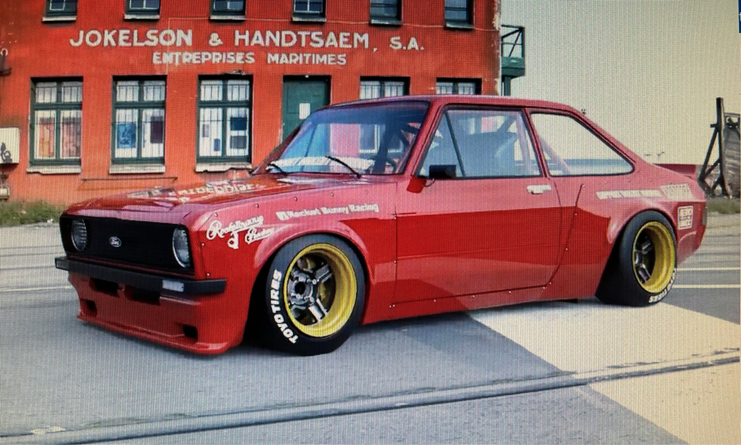 PandeM Aero Body Kit suitable for FORD ESCORT MK2