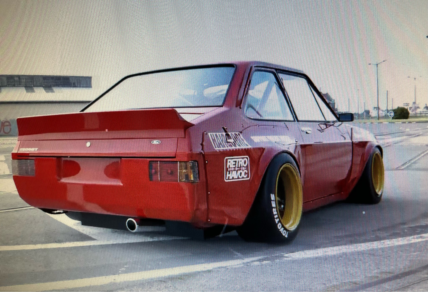 PandeM Aero Body Kit suitable for FORD ESCORT MK2