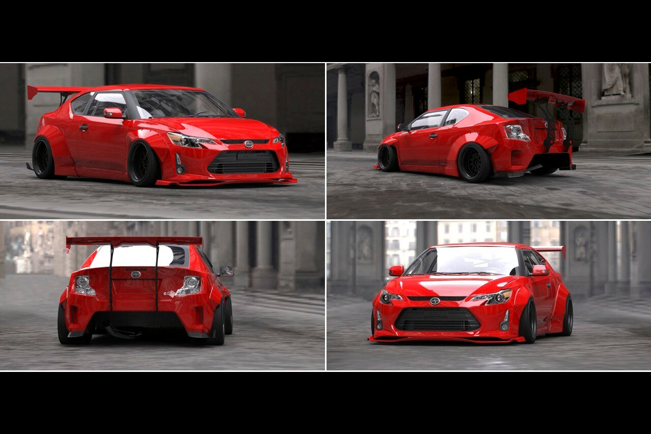 Rocket Bunny Widebody Aero Kit suitable for Scion TC
