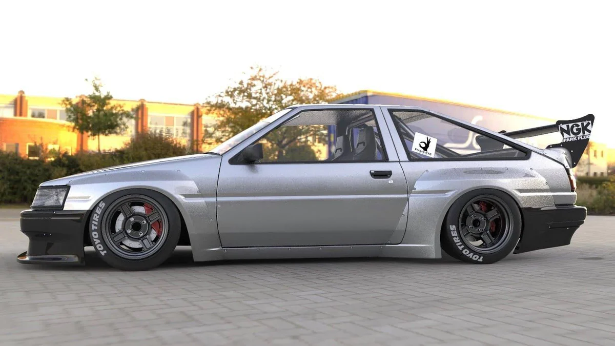PandeM suitable for Toyota AE86 LEVIN