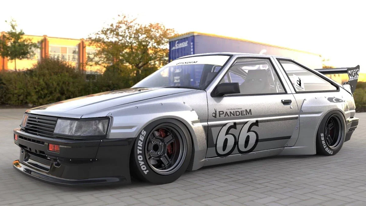 PandeM suitable for Toyota AE86 LEVIN