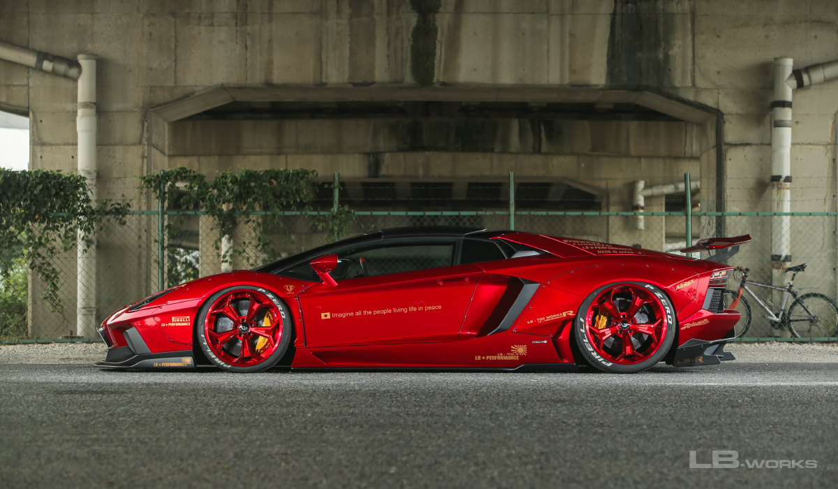 Libertywalk suitable for Lamborghini Aventador