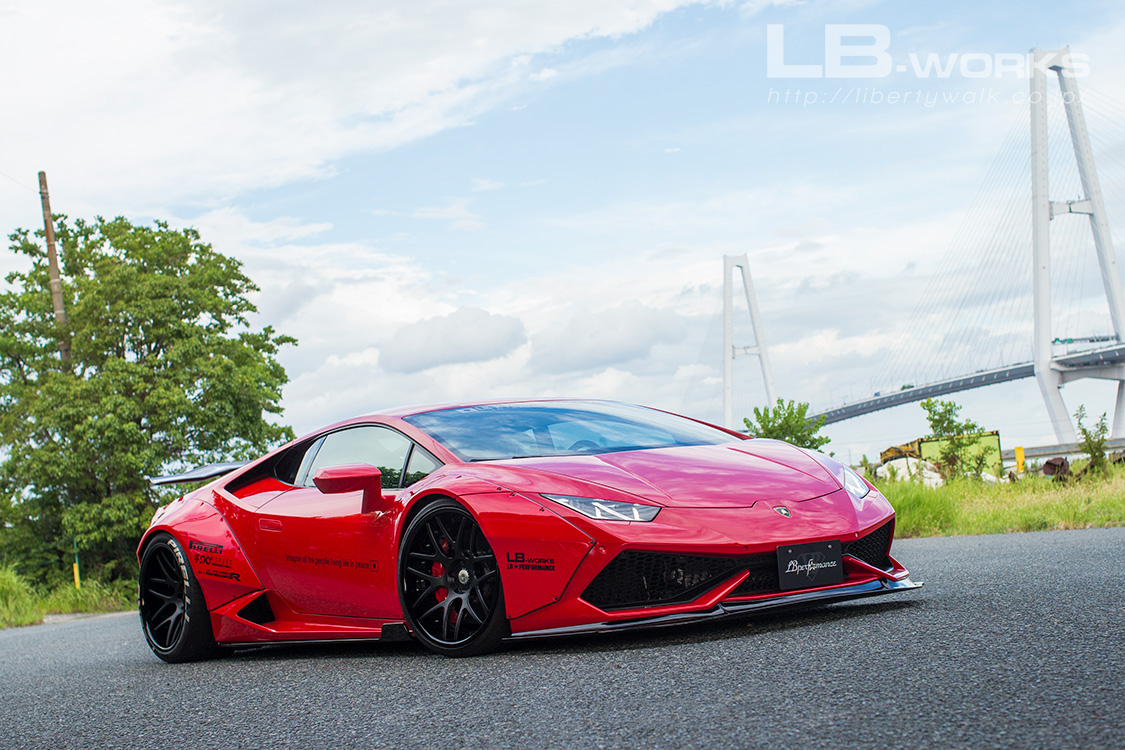 Liberty Walk suitable for Lamborghini Huracan // Silhouette Works Huracan GT