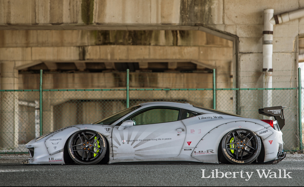 Liberty Walk LB-Works suitable for Ferrari  F458 // Silhouette Works 458 GT