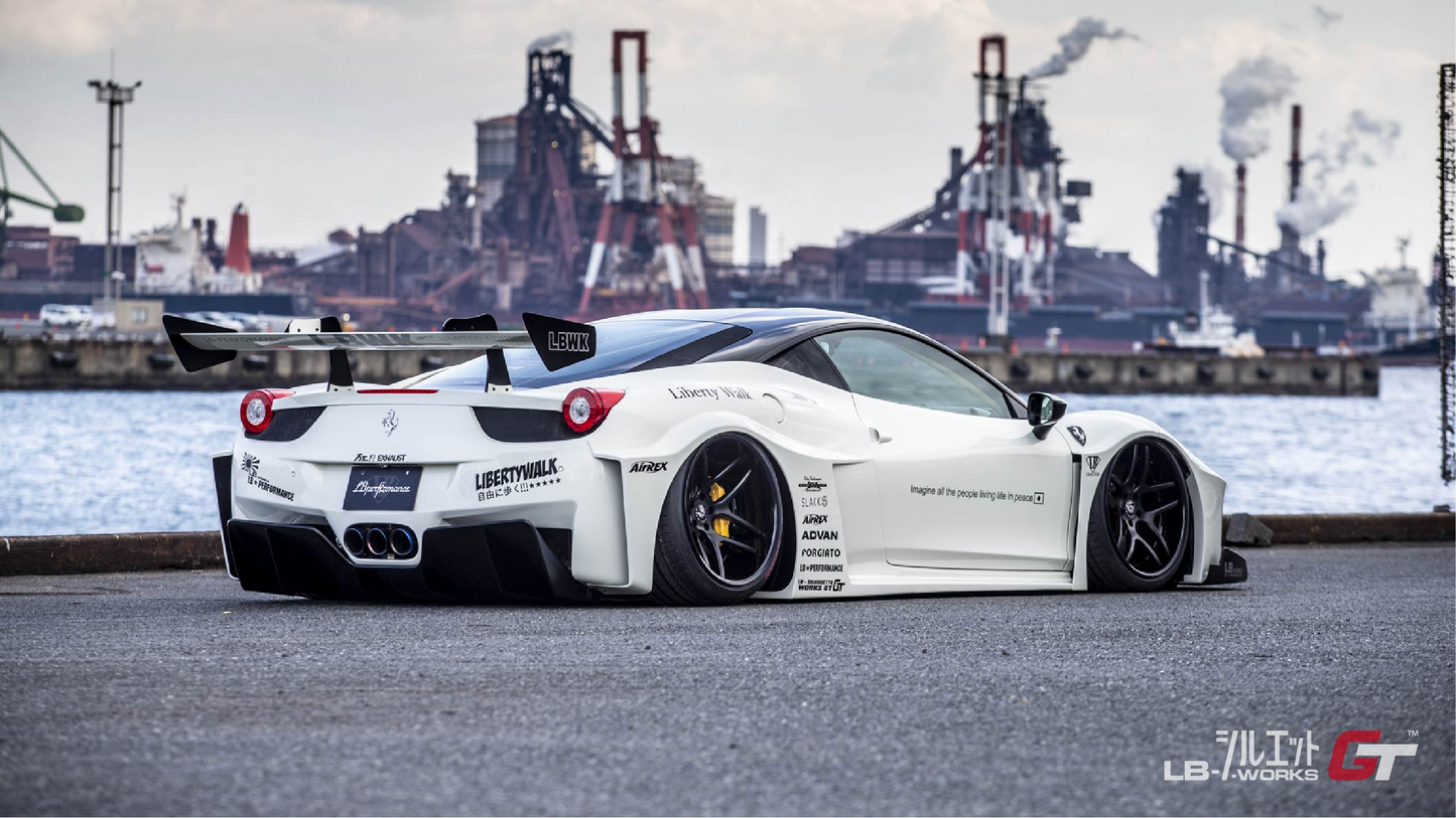 Liberty Walk LB-Works suitable for Ferrari  F458 // Silhouette Works 458 GT