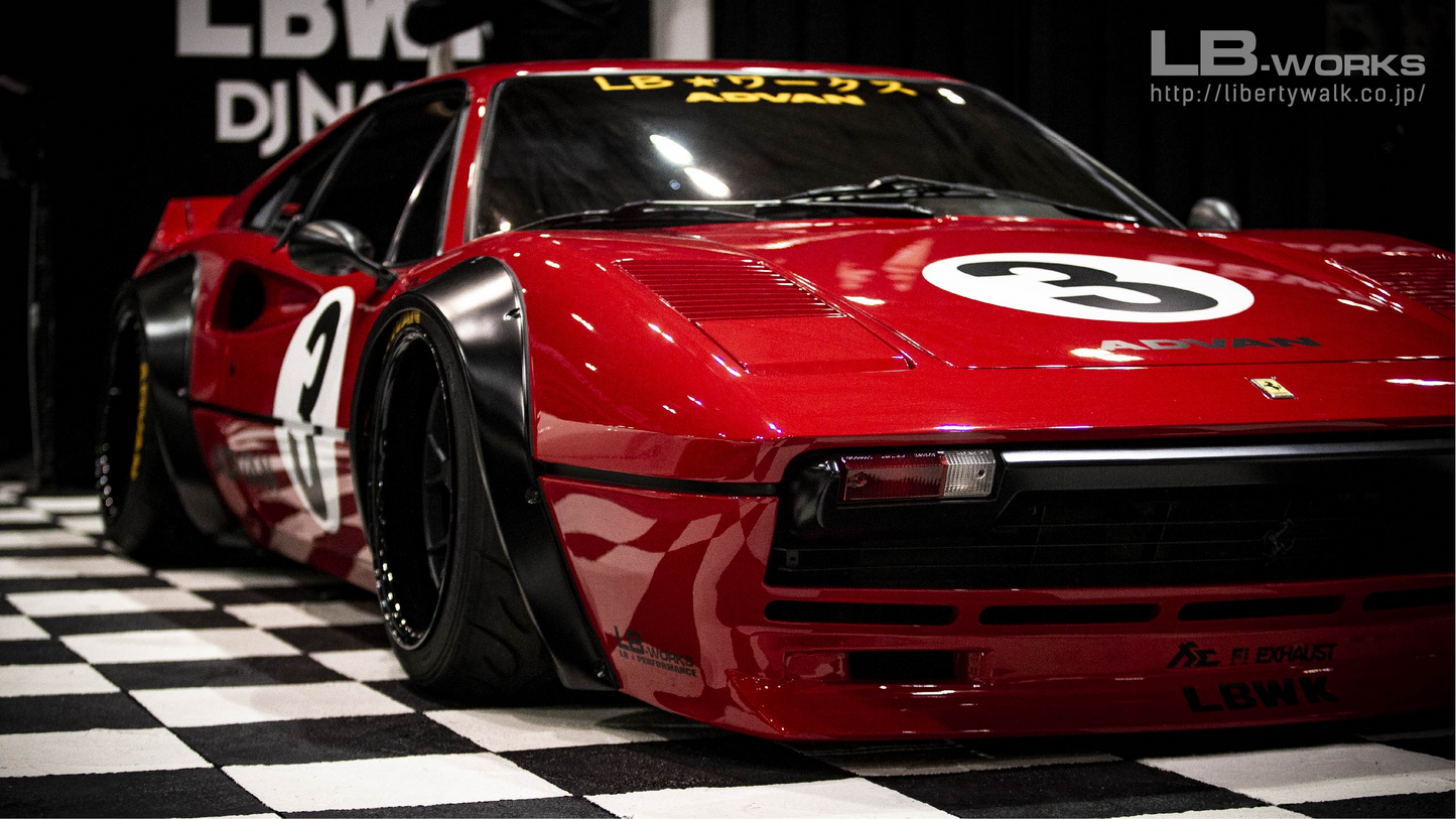 Liberty Walk LB-Works Widebody Kit suitable for Ferrari 308