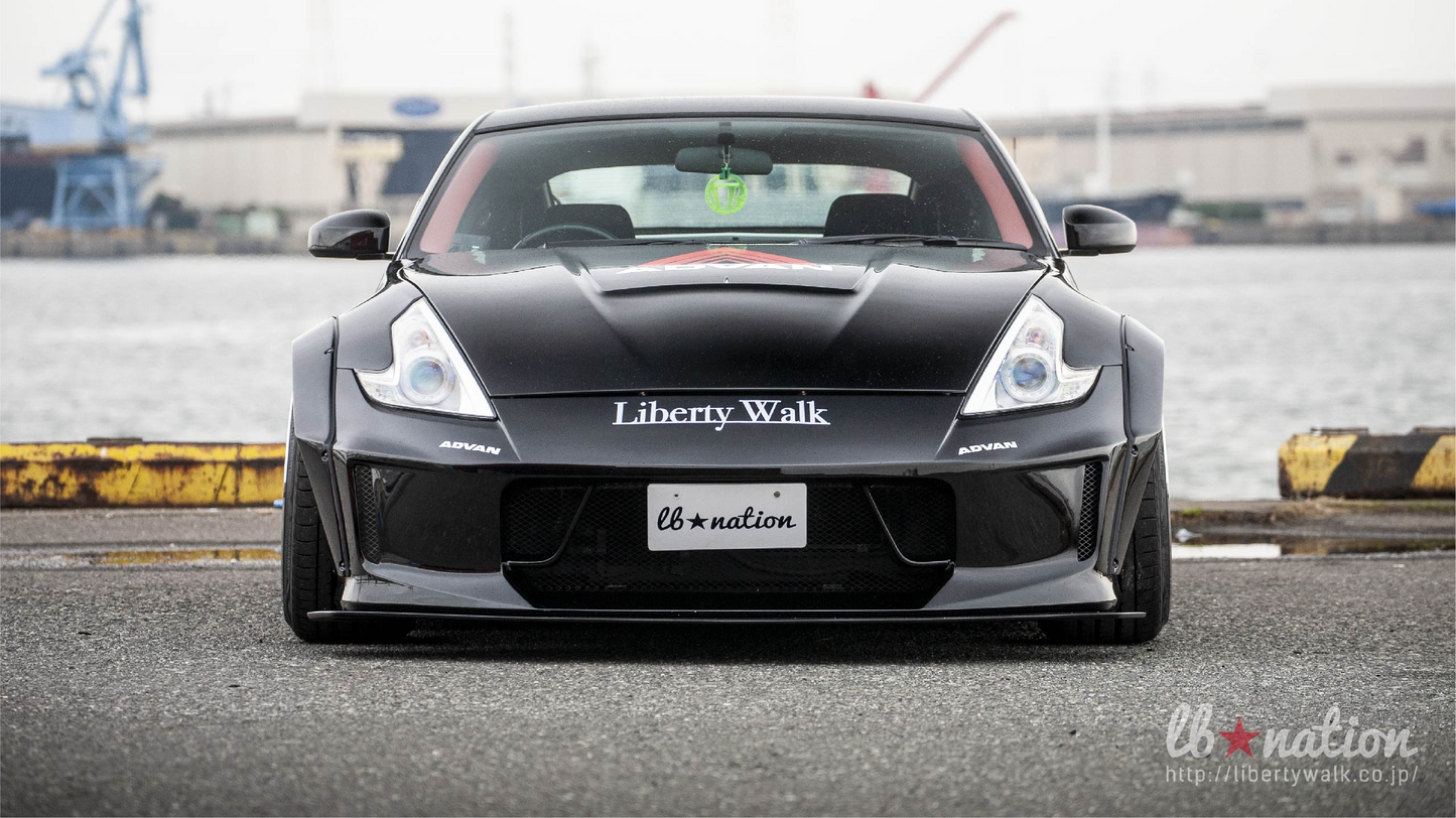Liberty Walk LB-Works Widebody Aero Kit suitable for Nissan 350Z