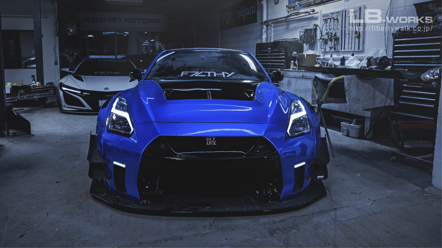 Liberty Walk LB-Works Type II suitable for Nissan GTR R35
