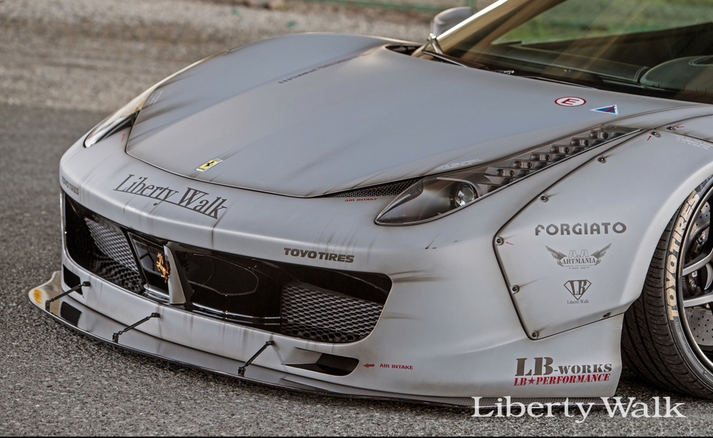 Liberty Walk LB-Works suitable for Ferrari  F458 // Silhouette Works 458 GT