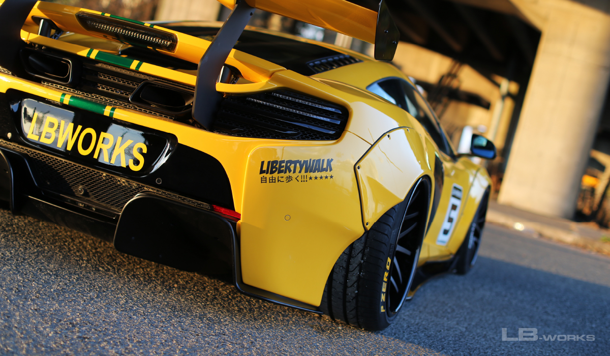 Liberty Walk LB-Works suitable for McLaren 650S / MP4-12c