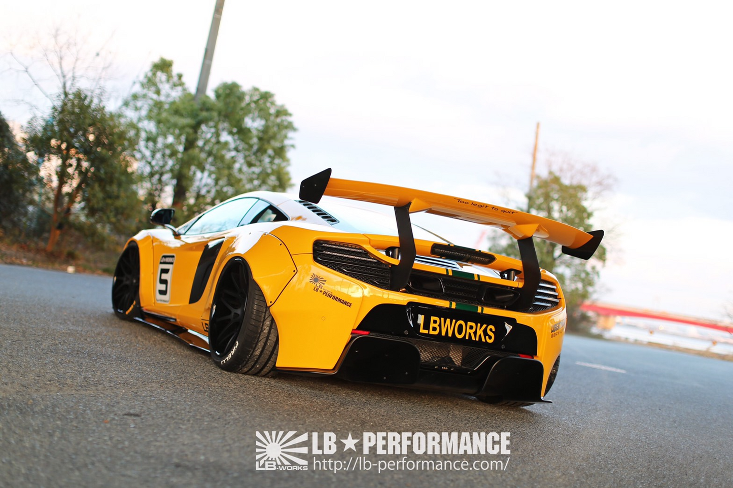 Liberty Walk LB-Works suitable for McLaren 650S / MP4-12c