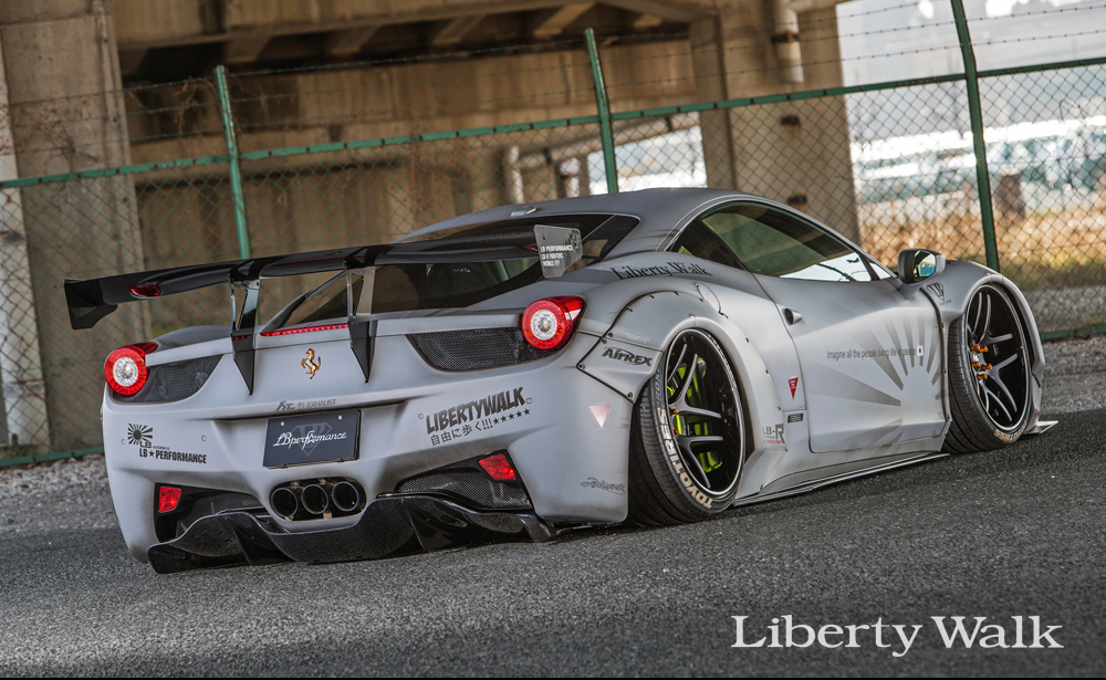 Liberty Walk LB-Works suitable for Ferrari  F458 // Silhouette Works 458 GT