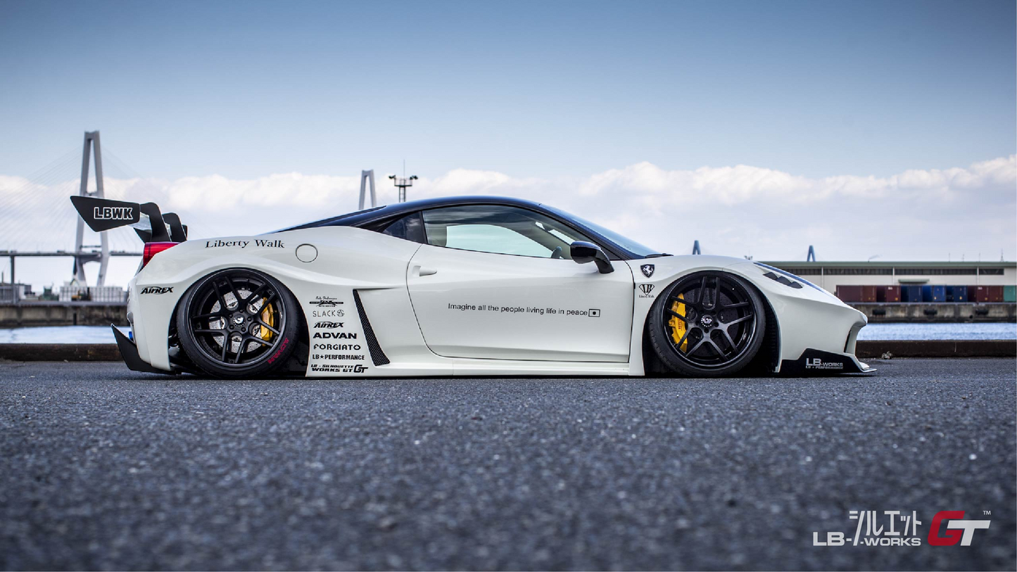 Liberty Walk LB-Works suitable for Ferrari  F458 // Silhouette Works 458 GT
