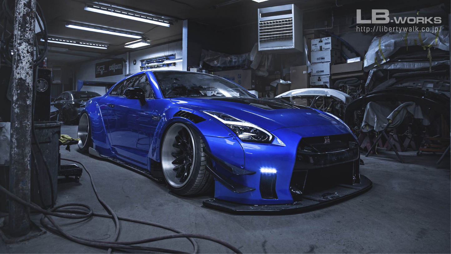 Liberty Walk LB-Works Type II suitable for Nissan GTR R35