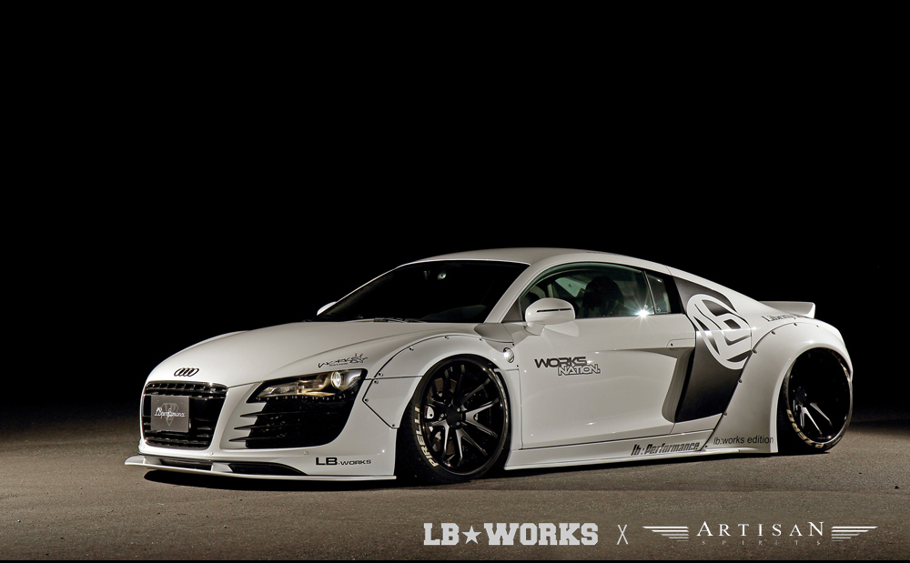 Liberty Walk LB-Works suitable for Audi R8