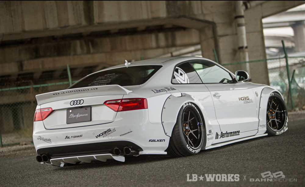 Liberty Walk LB-Works Widebody Kit suitable for Audi A5 S5 Aero