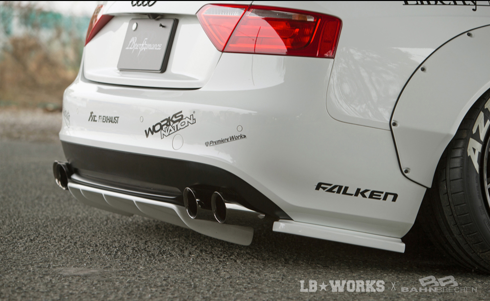 Liberty Walk LB-Works Widebody Kit suitable for Audi A5 S5 Aero