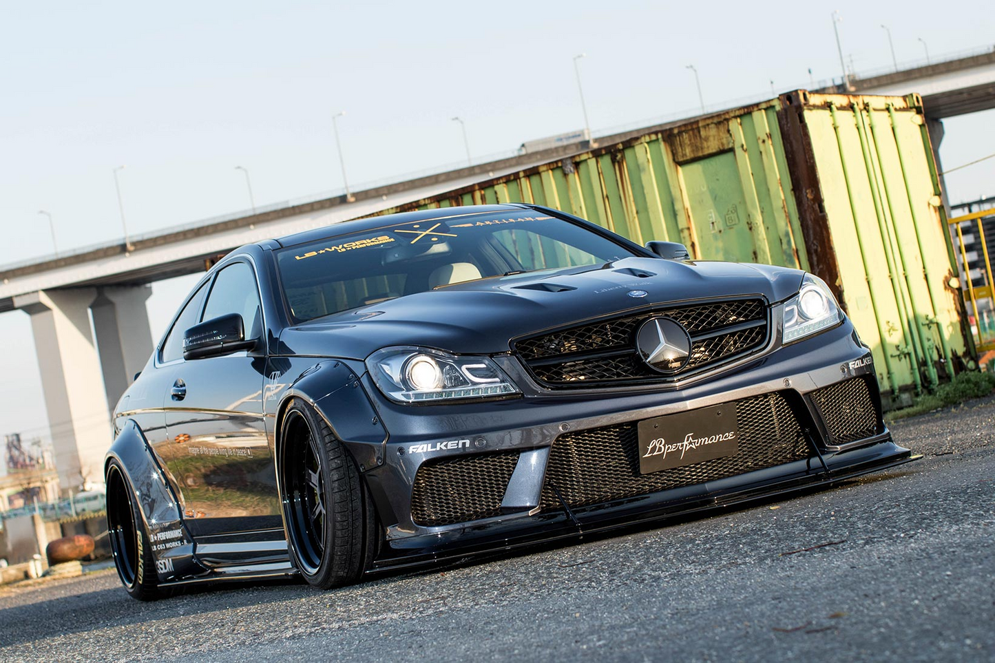 Liberty Walk LB-Works suitable for Mercedes Benz C63 Coupe & Sedan W204