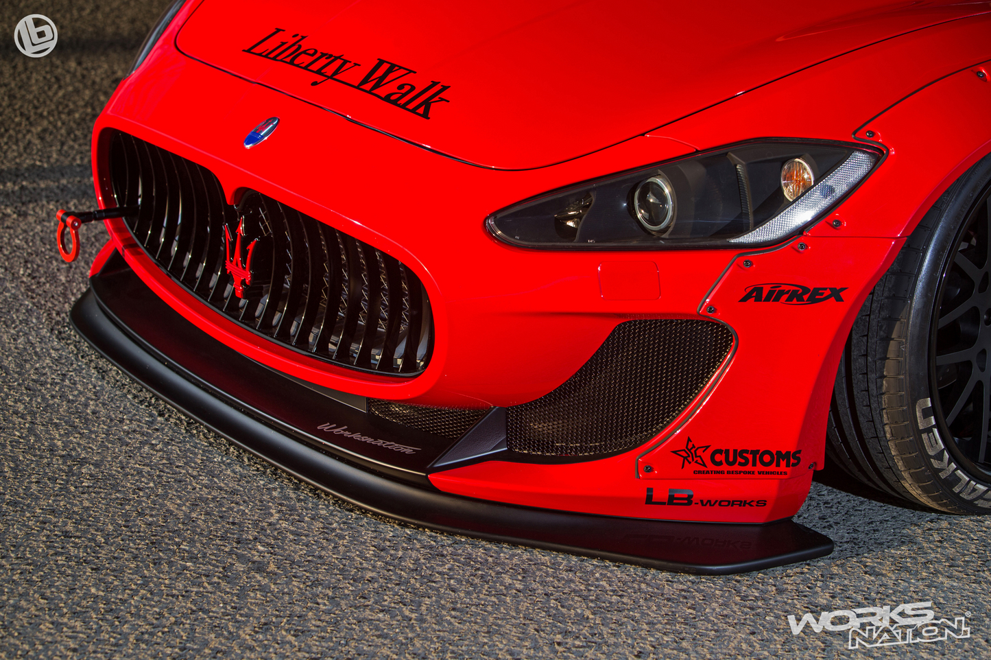 Liberty Walk LB-Works suitable for Maserati GranTurismo