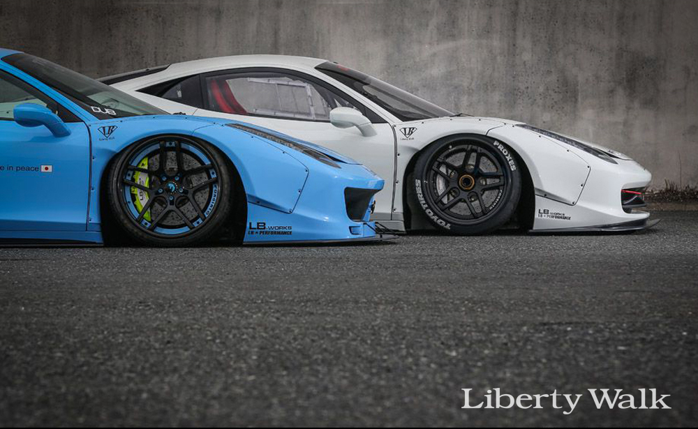 Liberty Walk LB-Works suitable for Ferrari  F458 // Silhouette Works 458 GT
