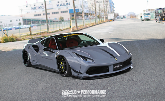 Liberty Walk LB-Works Widebody Aero Kit suitable for Ferrari F488