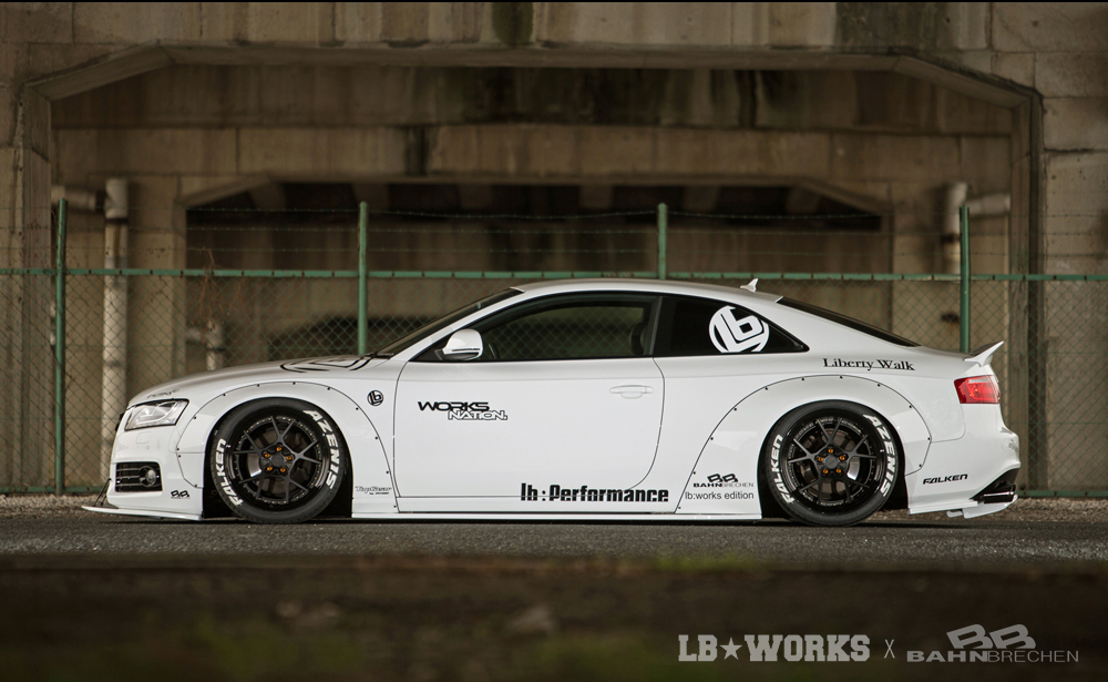 Liberty Walk LB-Works Widebody Kit suitable for Audi A5 S5 Aero