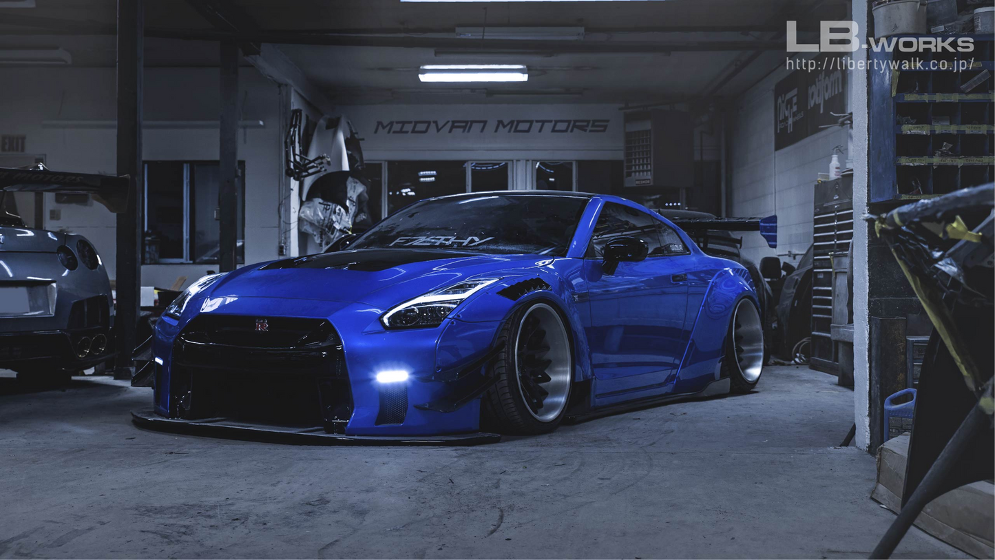 Liberty Walk LB-Works Type II suitable for Nissan GTR R35