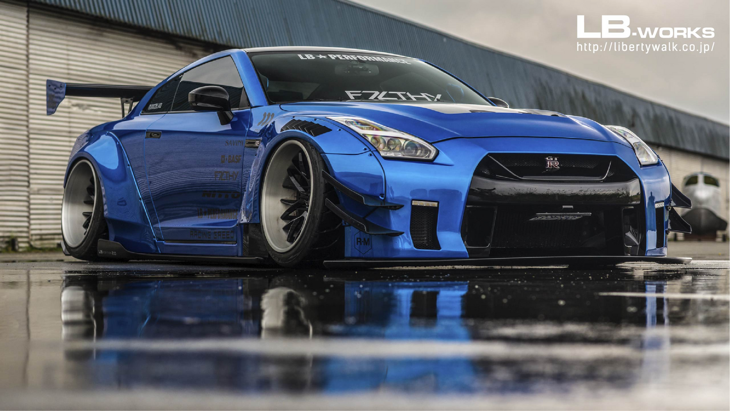 Liberty Walk LB-Works Type II suitable for Nissan GTR R35