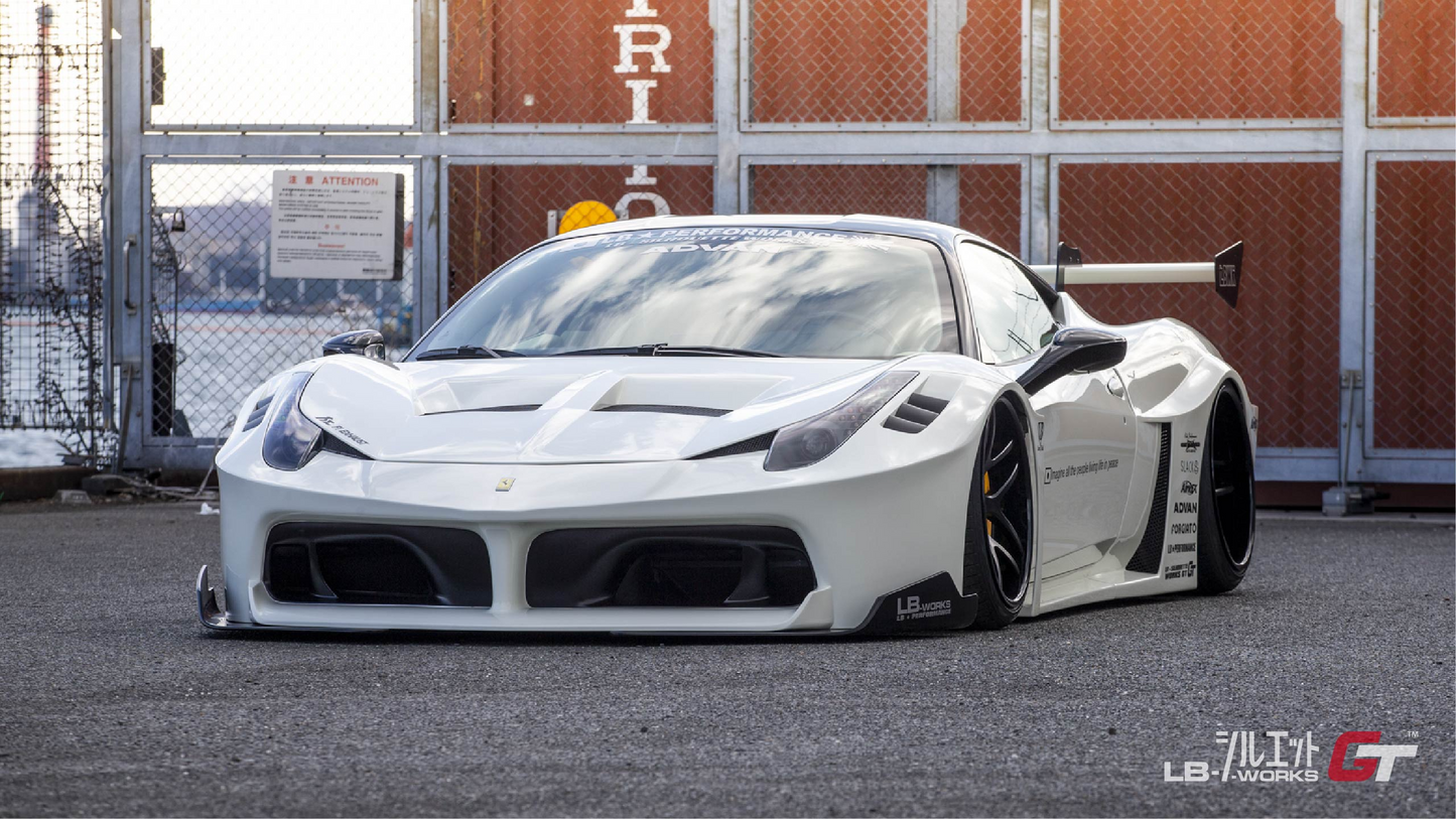 Liberty Walk LB-Works suitable for Ferrari  F458 // Silhouette Works 458 GT